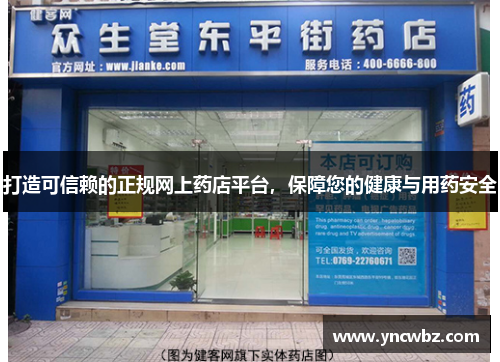 打造可信赖的正规网上药店平台，保障您的健康与用药安全